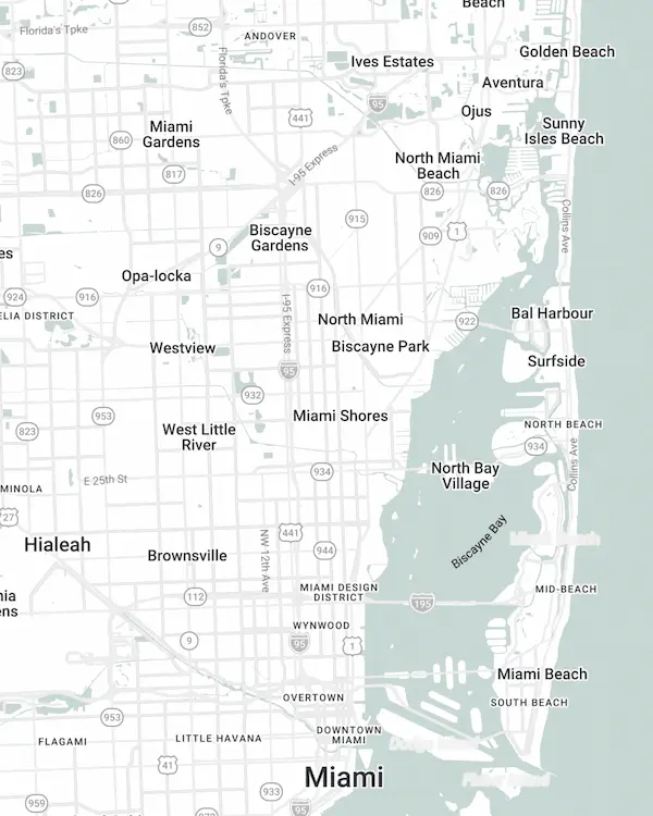 Garage Door Service in Miami Shores, FL